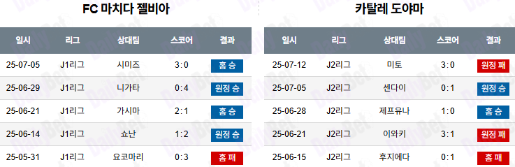 07월 16일 일본 일왕배 마치다 젤비아 vs 도야마